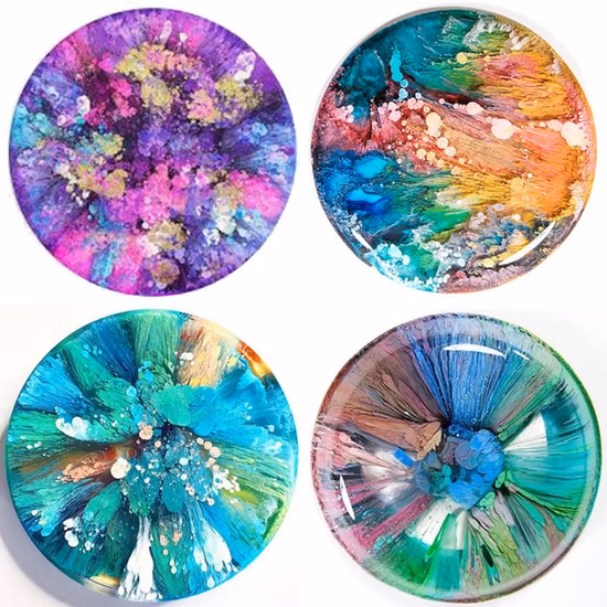 Colors Epoxy Resin Dye Pigment Transparent Resin Color Dye DIY Paint 10 Grams a Bottle Ink