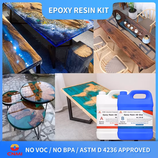 The Artist′s Ultra Clear Anti-Yellow Formula Resin Kit OEM Factory Crystal Clear Ab Adhesive for Flower Crafts Epoxy Resin with Hardener